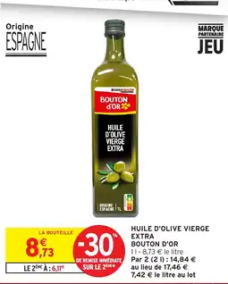 Intermarché Hyper Bouton d'Or Huile d'olive vierge extra offre