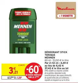 Intermarché Hyper Moulinex MENNEN TONIQUE offre