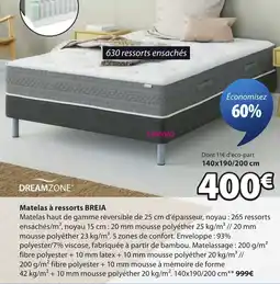 JYSK Matelas à ressorts breia offre
