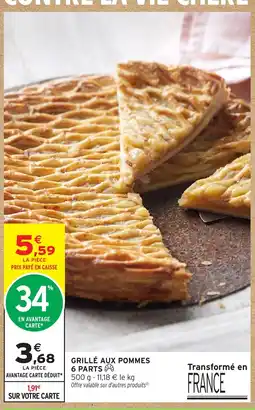 Intermarché Hyper Grillé aux pommes offre