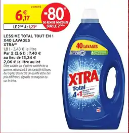 Intermarché Hyper XTRA Lessive Total offre