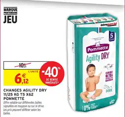 Intermarché Hyper Pommette Agility Dry offre