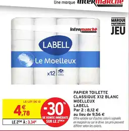 Intermarché Hyper LABELL Papier toilette offre
