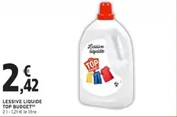 Intermarché Hyper TOP BUDGET Lessive liquide offre