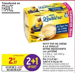 Intermarché Hyper Nestlé La Laitière offre