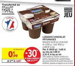 Intermarché Hyper Pâturages Liégeois offre
