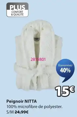 JYSK NITTA Peignoir offre
