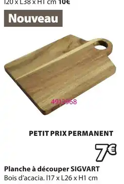 JYSK SIGVART Planche à découper offre