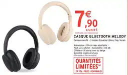 Intermarché Hyper MELODY Casque Bluetooth offre