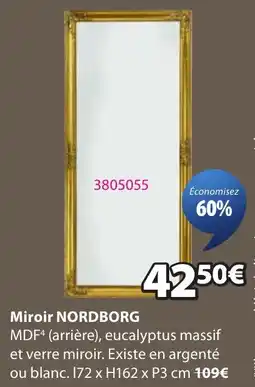 JYSK NORDBORG Miroir offre