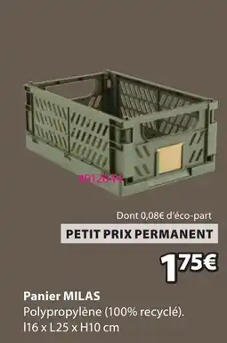 JYSK Panier MILAS offre