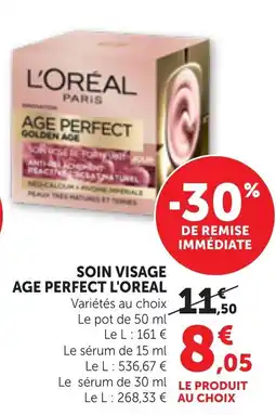 Maximarché L'ORÉAL PARIS AGE PERFECT GOLDEN AGE offre