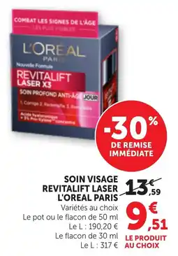 Maximarché L'ORÉAL PARIS REVITALIFT LASER X3 offre