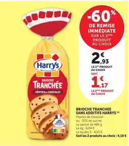 Bi1 Harry's Brioches Tranchées offre