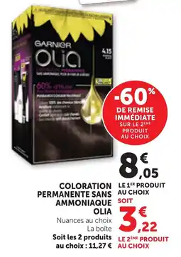 Maximarché GARNIER OLIA offre