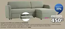 JYSK Canapé convertible avec méridienne offre