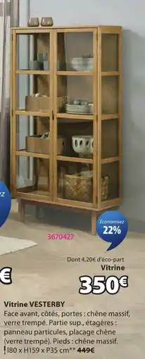 JYSK Vitrine vesterby offre