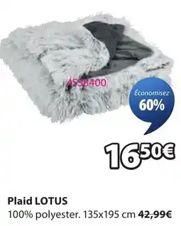 JYSK LOTUS Plaid offre