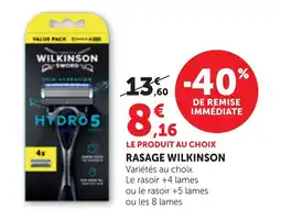 Bi1 WILKINSON RASAGE offre