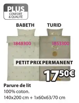 JYSK PLUS Parure de lit offre
