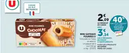 Bi1 MINI GATEAUX FOURRES U offre