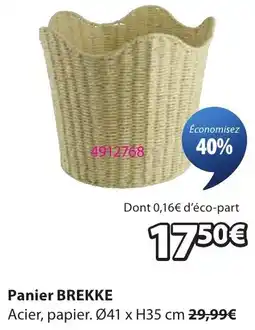 JYSK BREKKE Panier offre