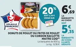 Bi1 MAITRE COQ offre