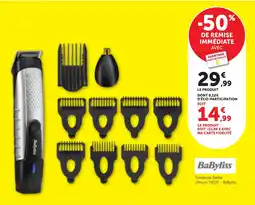 Bi1 BaByliss Tondeuse Barbe Lithium T812E offre