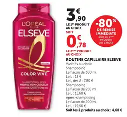 Maximarché L'ORÉAL ELSEVE offre