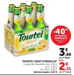 Bi1 Tourtel Twist Citron offre