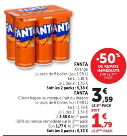 Bi1 FANTA Orange offre