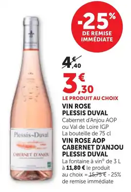 Bi1 Plessis-Duval Vin Rose offre
