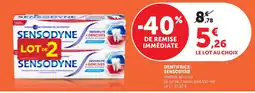 Maximarché Sensodyne dentifrice offre