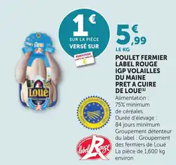 Maximarché Loué Poulet fermier offre