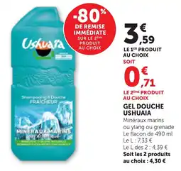 Maximarché Ushuaia Gel Douche offre