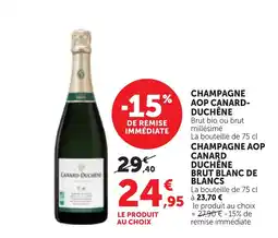 Maximarché CANARD-DUCHÊNE CHAMPAGNE offre