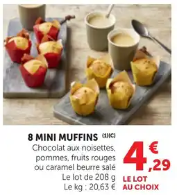 Bi1 8 MINI MUFFINS offre
