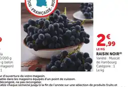 Bi1 RAISIN NOIR offre