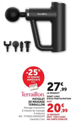 Bi1 Terraillon Pistolet de massage offre