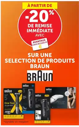 Bi1 Braun sur une selection de produits offre