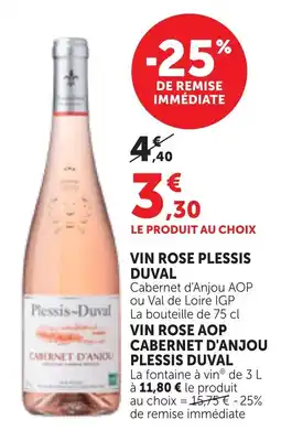 Maximarché Plessis-Duval Vin Rose offre