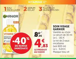 Bi1 Garnier sérum éclat offre