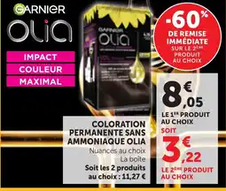 Bi1 Garnier coloration permanente sans ammoniaque offre