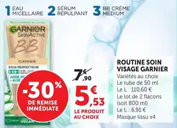 Bi1 Garnier routine soin visage offre