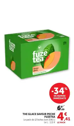 Bi1 fuze tea THE GLACE SAVEUR PECHE offre