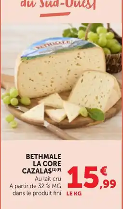 Bi1 BETHMALE LA CORE CAZALAS offre
