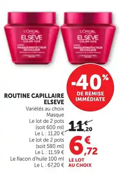 Bi1 ELSEVE MASQUE offre