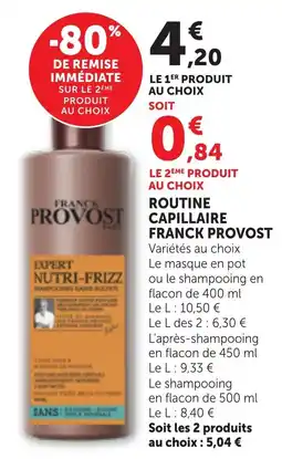 Bi1 FRANCK PROVOST EXPERT NUTRI-FRIZZ offre