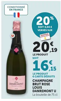 Bi1 LOUIS DANREMONT CHAMPAGNE offre