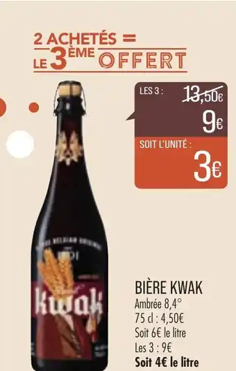 Bière kwak